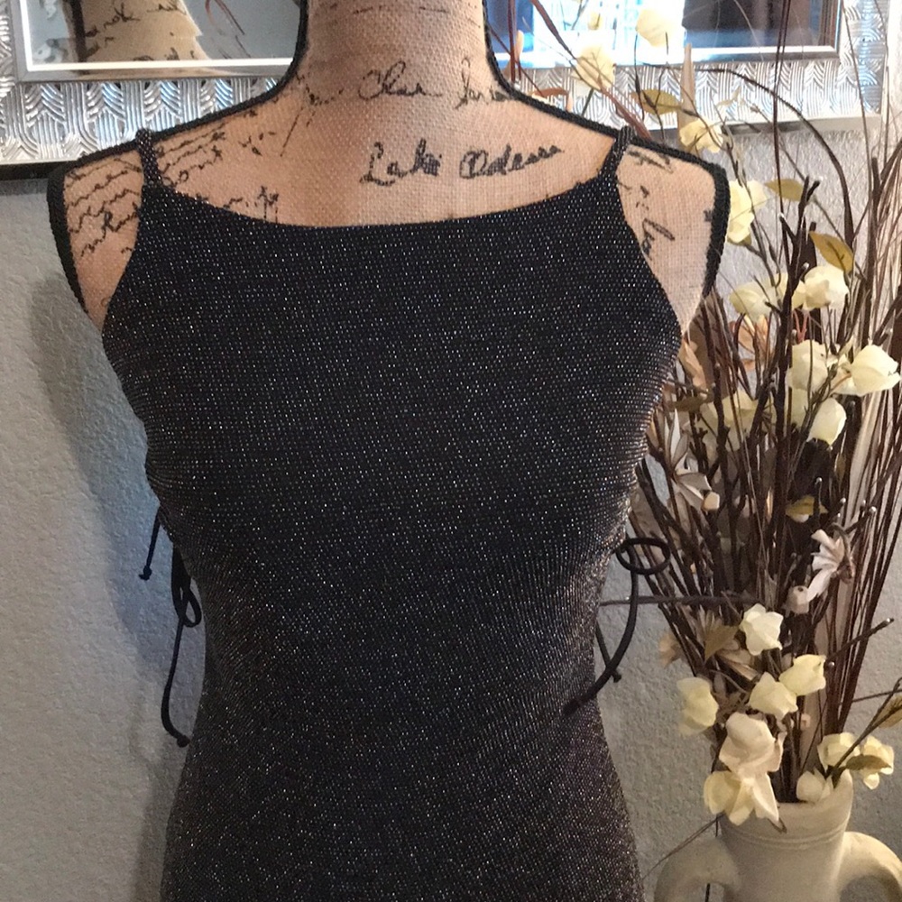 Super Sexy Black Shimmer Evening Dress ❤️